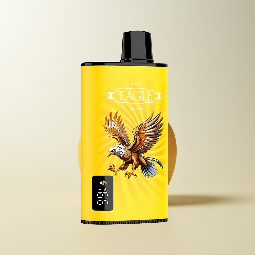 Serbia Wholesale JNR EAGLE Smart 23000 Pufova Dvostruka Jabuka Digitalni Ekran 1.0ohm Mesh Coil Podesivi Protok Vazduha 750mAh Baterija Type-C Punjenje 25ml Tecnost 2% Nikotina
