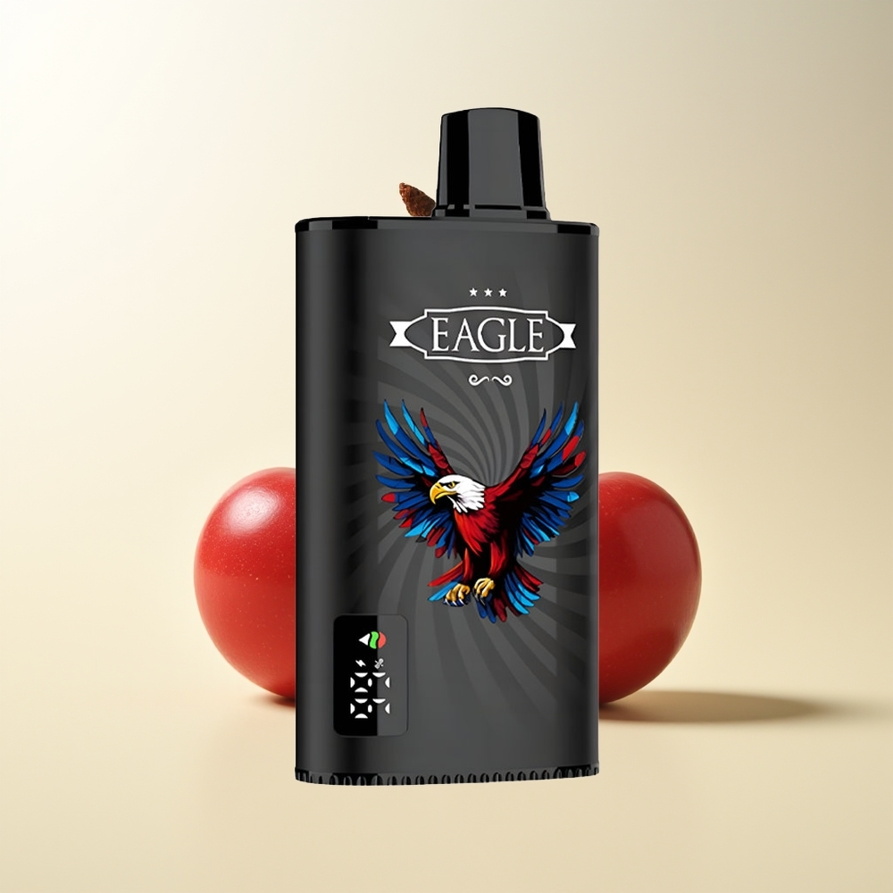 Serbia Wholesale JNR EAGLE Smart 23000 Pufova Trešnja Kola 1.0ohm Mesh Coil Digital Screen Adjustable Airflow Type-C Charging
