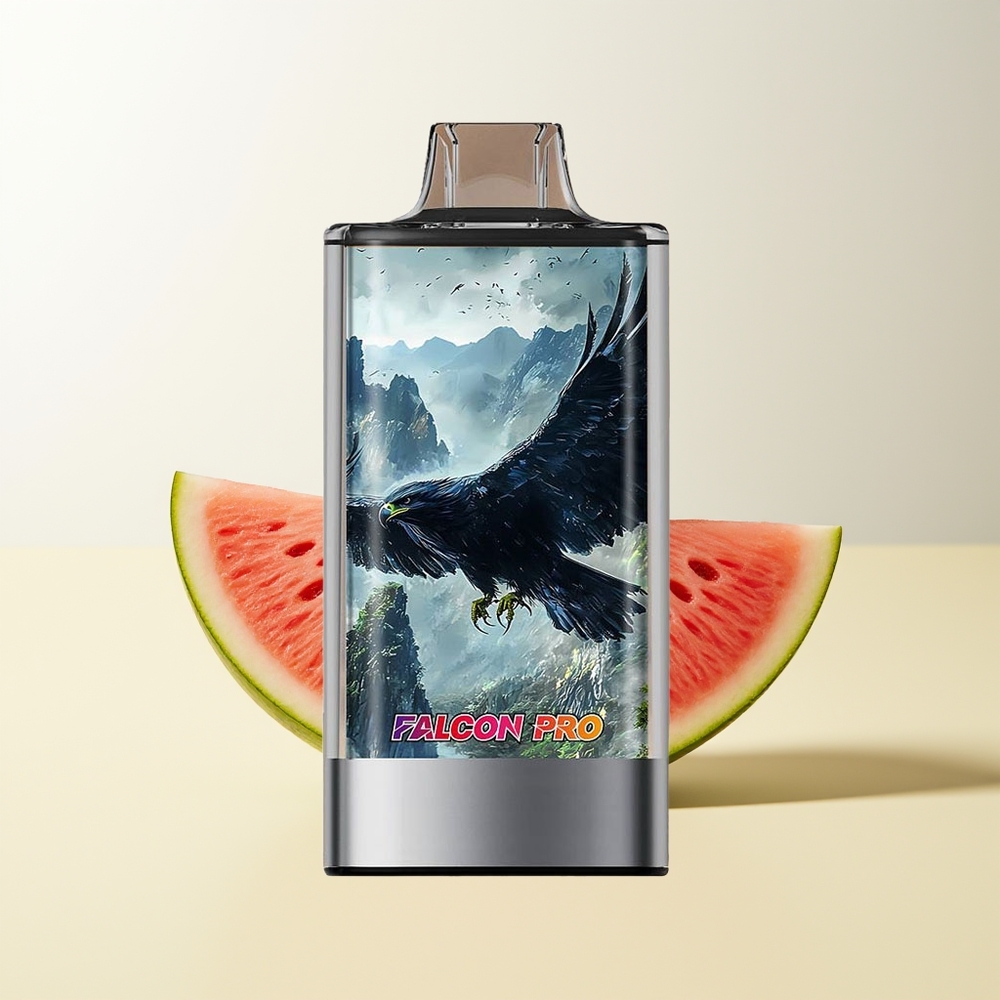 Serbia Wholesale JNR Falcon Pro 28000 Bubica Lubenica Balon Vape Dual Mesh Coil Smart Display USB Type-C