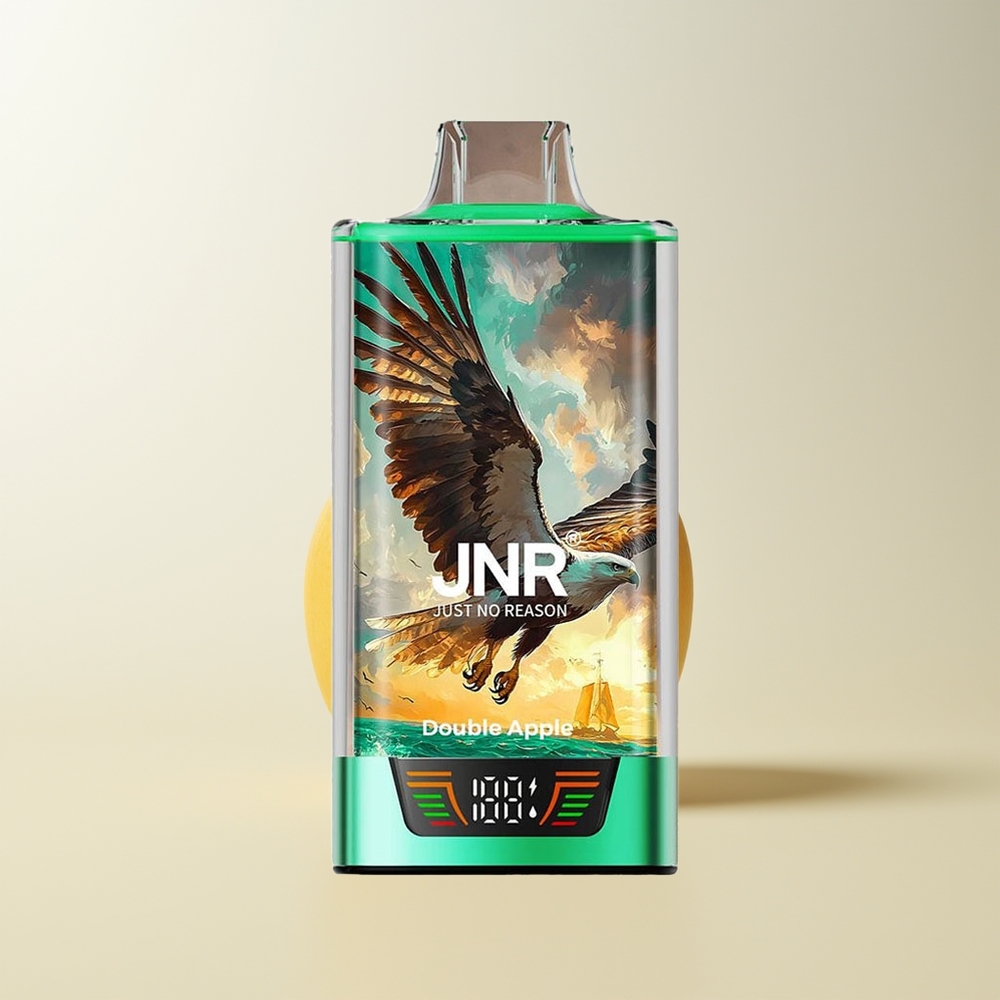 Serbia Wholesale JNR Falcon Pro 28000 Dvostruka Jabuka 30ml 950mAh 5% Nikotina Smart Display Dual Mesh Coil USB Type-C MTL