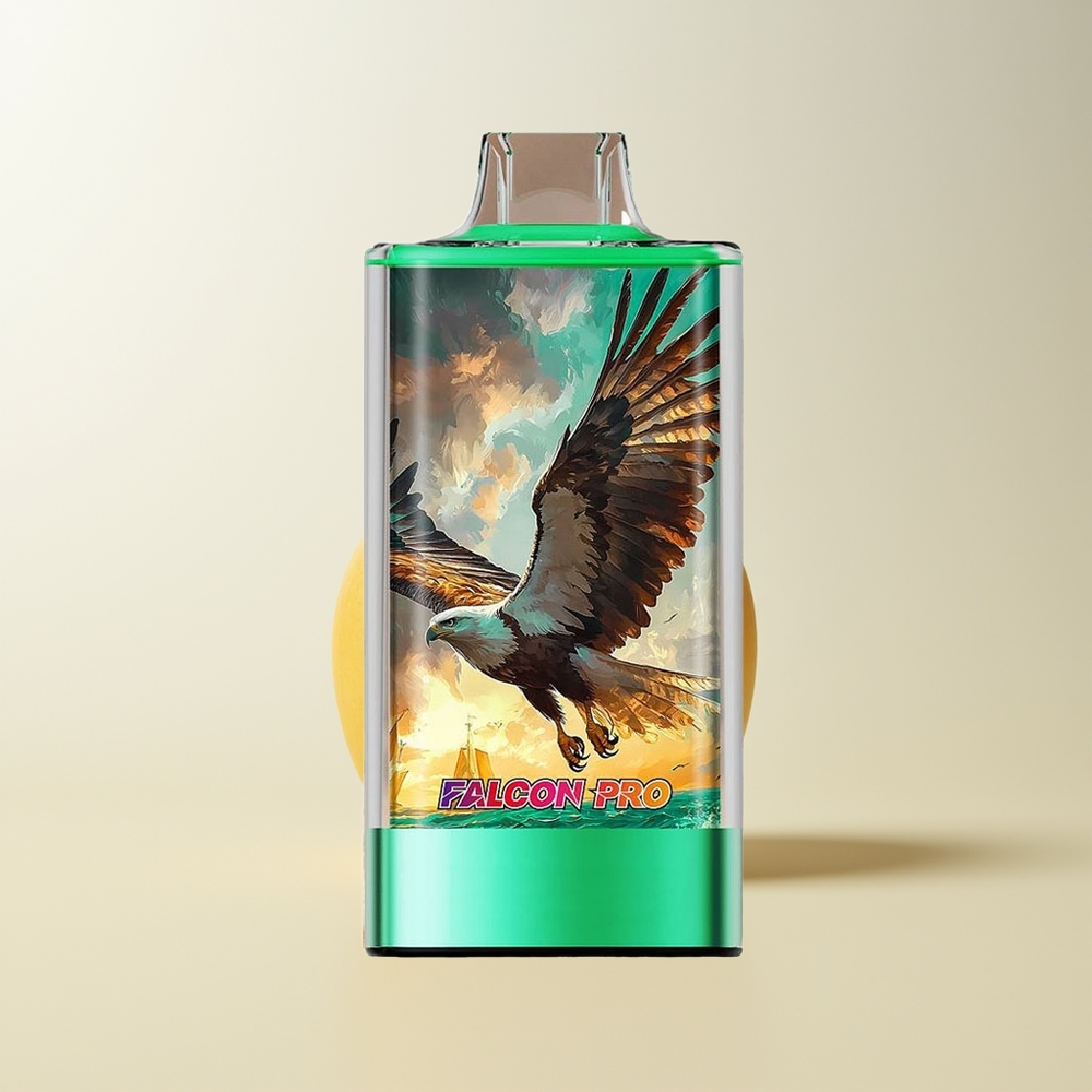 Serbia Wholesale JNR Falcon Pro 28000 Dvostruka Jabuka 30ml 950mAh 5% Nikotina Smart Display Dual Mesh Coil USB Type-C MTL