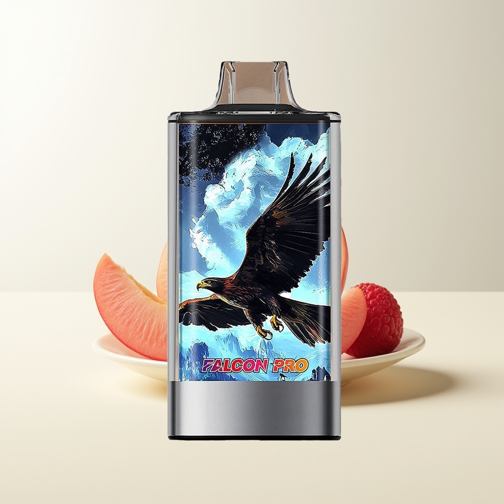 Serbia Wholesale JNR Falcon Pro 28000 Puffs Beli Breskva Malina Dual Mesh Coil Smart Display USB Type-C
