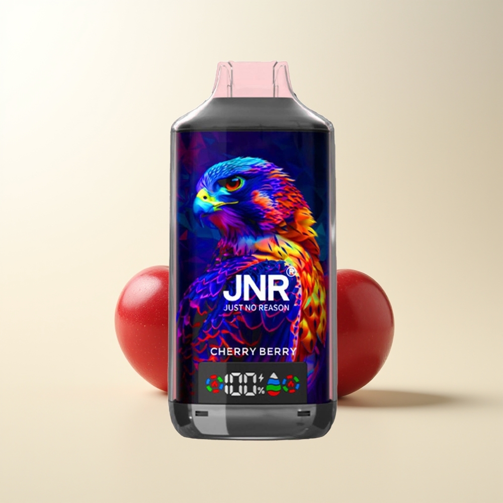 Serbia Wholesale JNR Falcon X 18000 Puffs Trešnja Bobica Dual Mesh Dual Core Digital Display Type-C 750mAh 24ml 0%2%5%