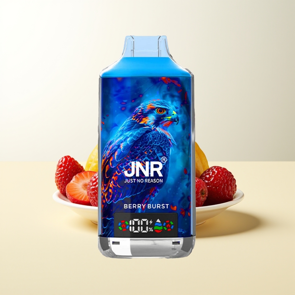 Serbia Wholesale JNR Falcon X 18000 Pufova Digitalni Prikaz Dual Mesh Coil Tip-C Brzo Punjenje 750mAh 24ml Jagoda Eksplozija