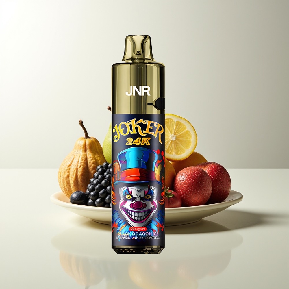Serbia Wholesale JNR Joker 24000 Puffs Crni Zmaj Led 2+10ml Refillable Pod 800mAh Baterija Tip-C Punjenje