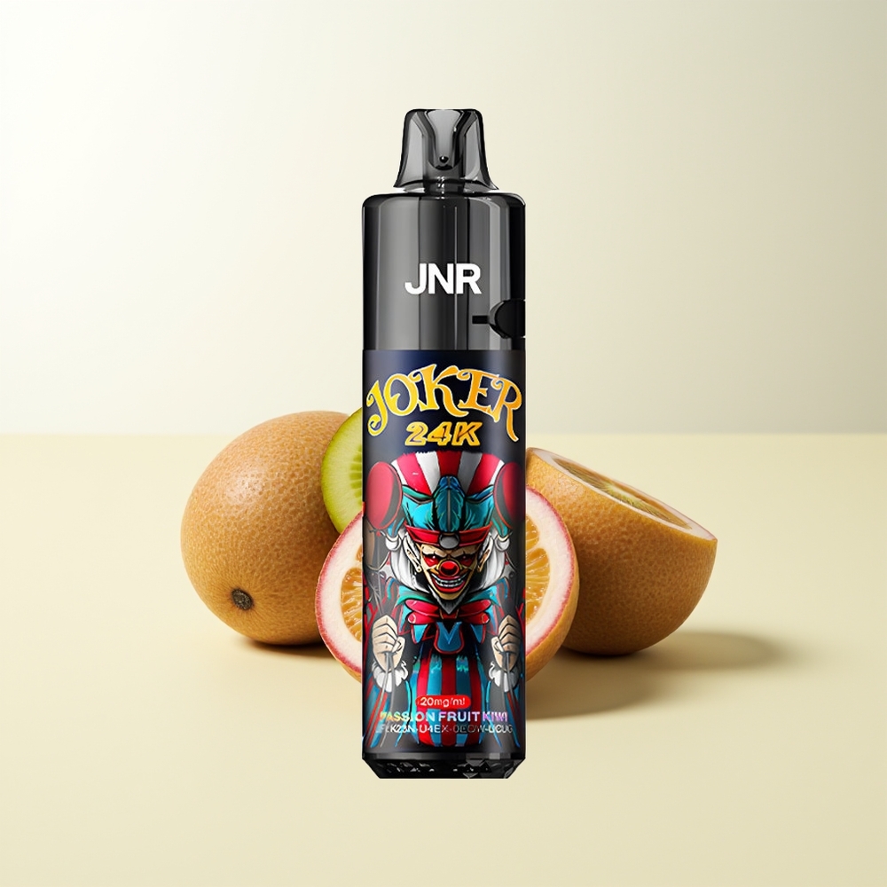 Serbia Wholesale JNR Joker 24000 Puffs Passion Fruit Kiwi 2+10ml Refillable Pod 800mAh Battery TPD Compliant
