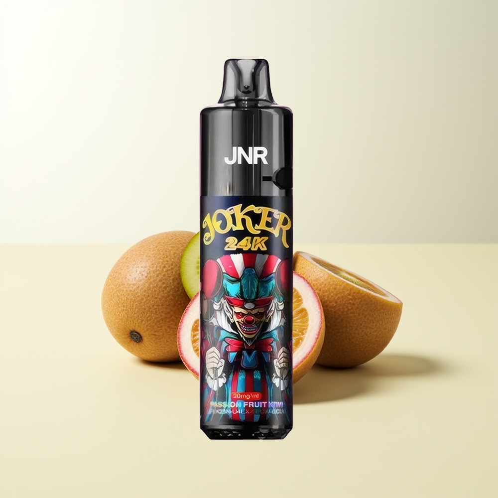 Serbia Wholesale JNR Joker 24000 Puffs Passion Fruit Kiwi 2+10ml Refillable Pod 800mAh Battery TPD Compliant