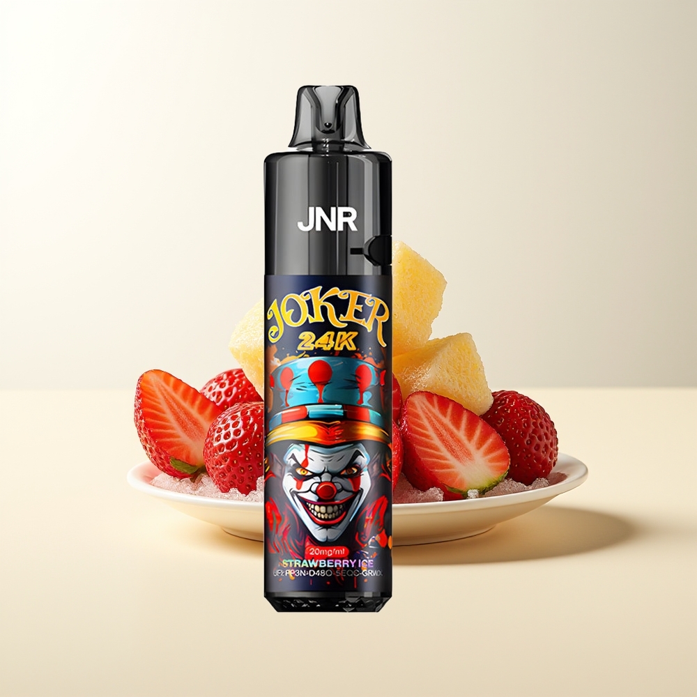 Serbia Wholesale JNR Joker 24K Puffs 24000 Jagoda Led 2+10ml Refillable Pod 800mAh 2% Nicotine