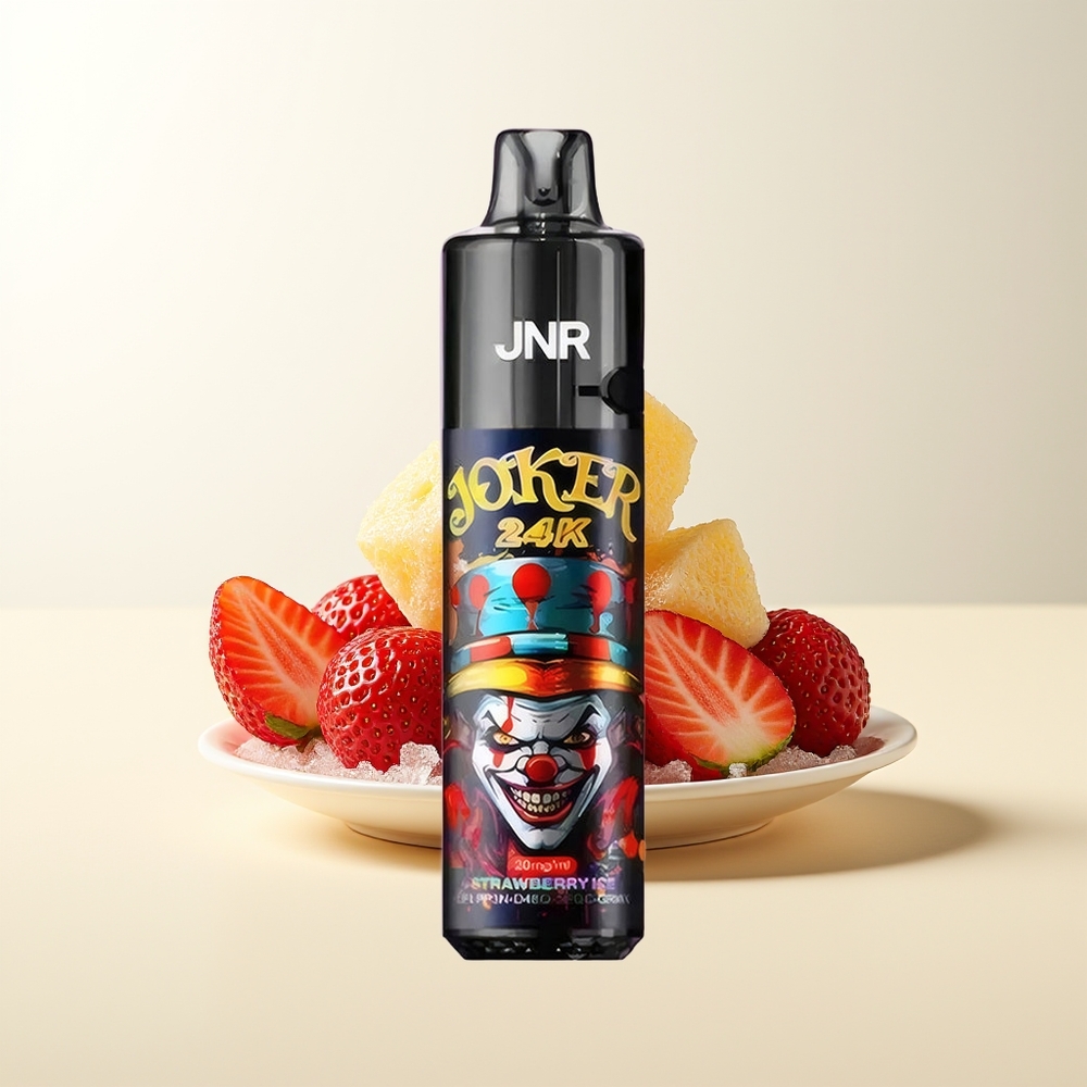 Serbia Wholesale JNR Joker 24K Puffs 24000 Jagoda Led 2+10ml Refillable Pod 800mAh 2% Nicotine