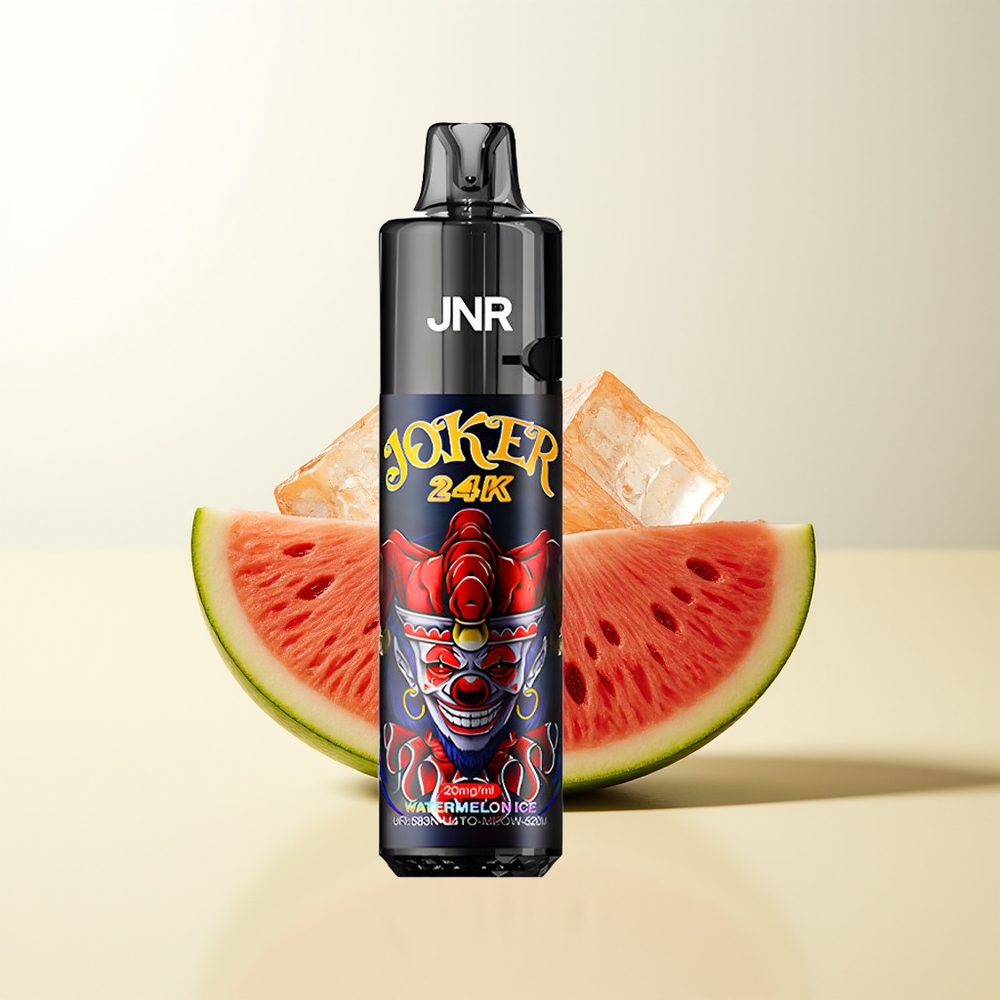 Serbia Wholesale JNR Joker 24K Puffs Lubenica Led 2+10ml Refillable Pod 800mAh 2% Nicotine