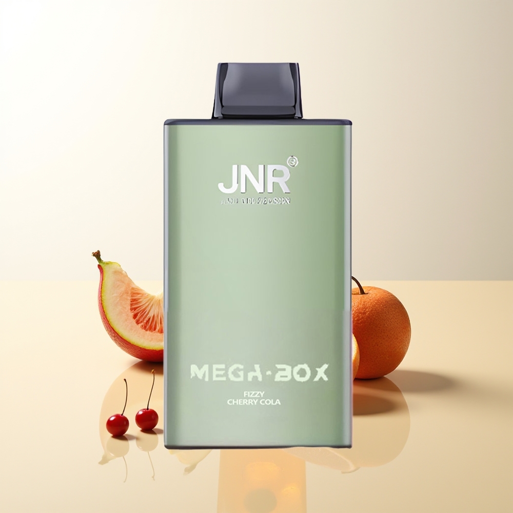 Serbia Wholesale JNR Mega Box 25000 Pufova Gazirana Višnja Kola 30ml 850mAh Dual Mesh Coil Type-C 2% Nikotina