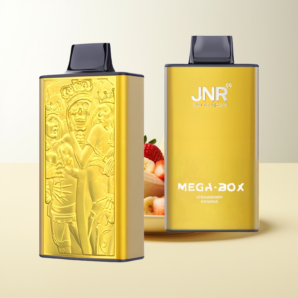 Serbia Wholesale JNR Mega Box 25000 Pufova Jagoda Banana 30ml 850mAh Dual Mesh Coil Type-C