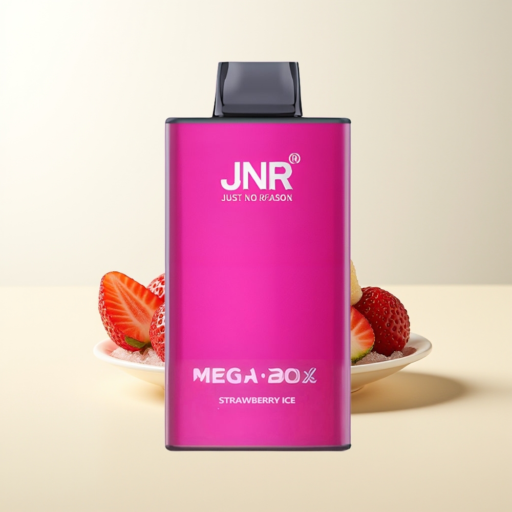 Serbia Wholesale JNR Mega Box 25000 Pufova Jagoda Led Dual Mesh Coil Type-C 30ml 850mAh 2% Nikotina
