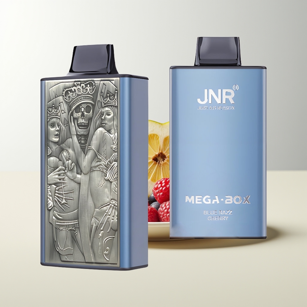Serbia Wholesale JNR Mega Box 25000 Pufova Plava Malina Trešnja Dual Mesh Coil Type-C Punjenje