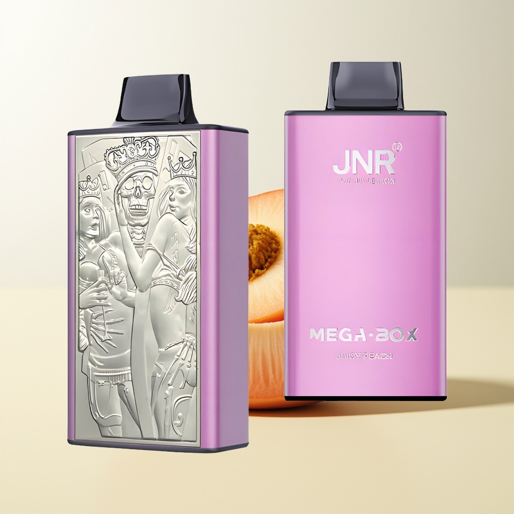 Serbia Wholesale JNR Mega Box 25000 Pufova Sočna Breskva Dual Mesh Coil 30ml 850mAh Type-C