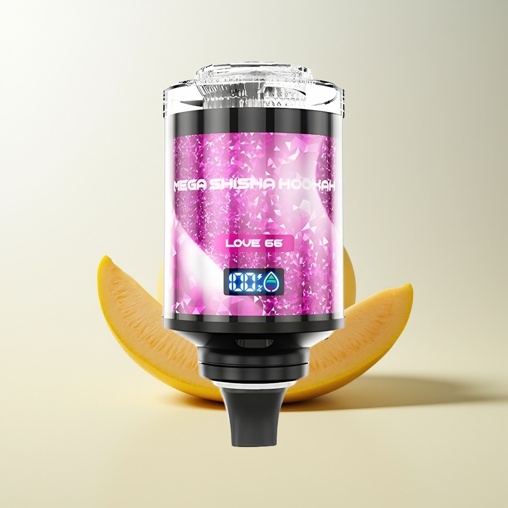 Serbia Wholesale JNR Mega Shisha Hookah 100K Desktop Ljubav 66 2200mAh Tipo-C Interaktivni Pametni Ekran Podešavaj Protok Vazduha