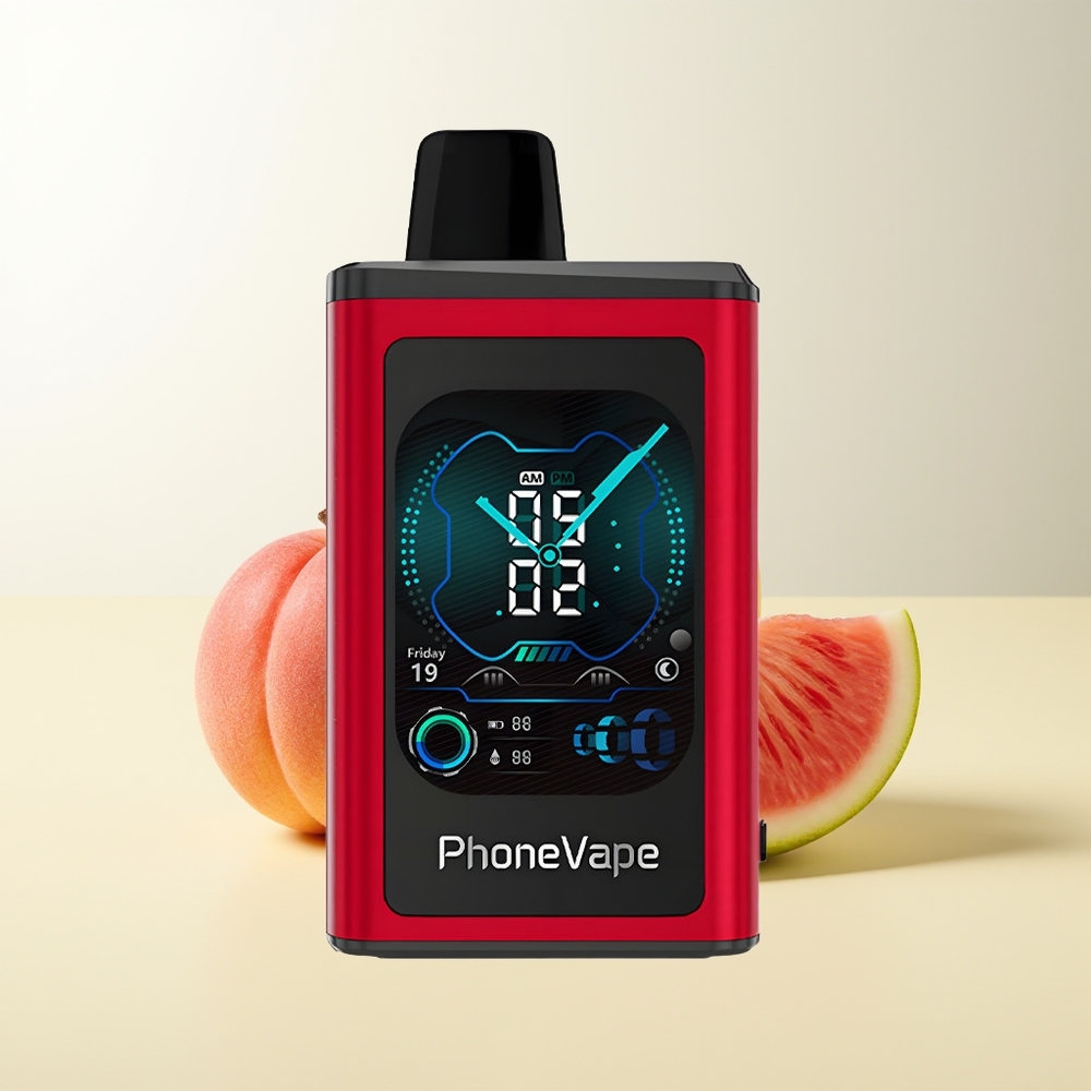 Serbia Wholesale JNR PhoneVape 30000 puffs Breskva Mango Lubenica Turbo Mode Adjustable Airflow App