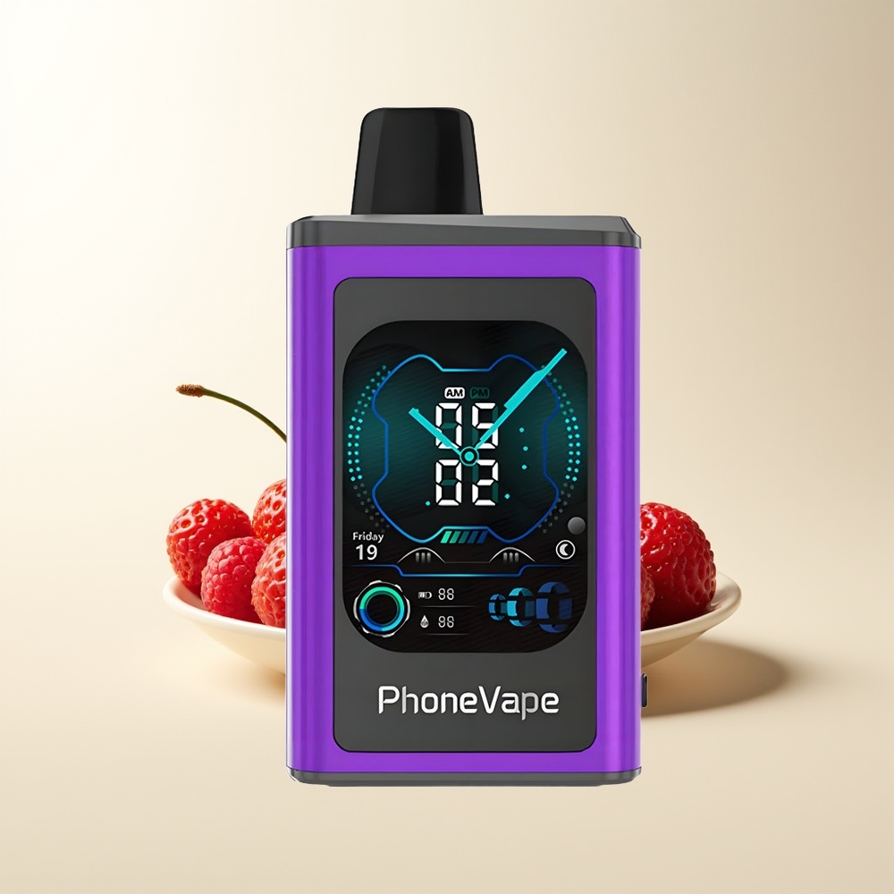 Serbia Wholesale JNR PhoneVape 30000 puffs Višnja Jagoda Malina 850mAh Type-C