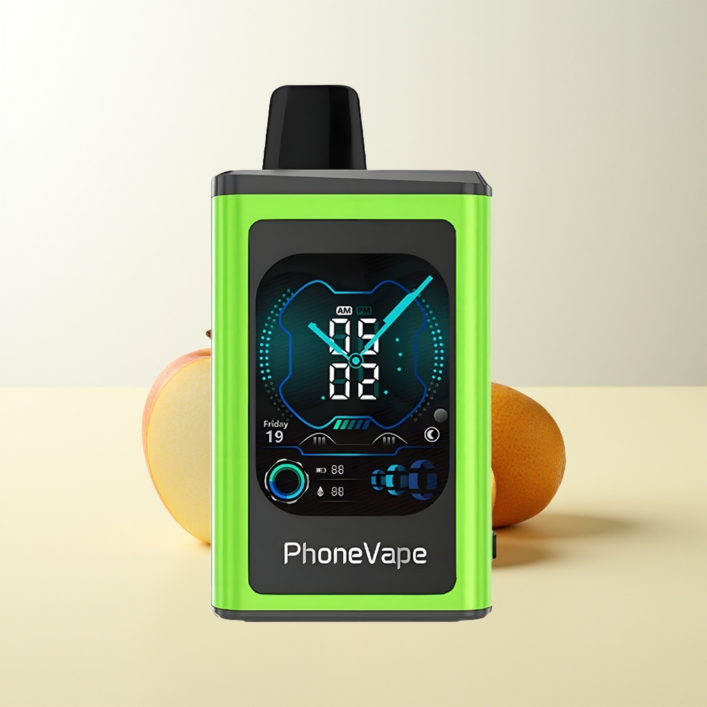 Serbia Wholesale JNR PhoneVape 30000 pufova Kisela Jabuka Led 850mAh Type-C