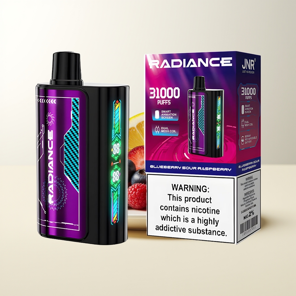 Serbia Wholesale JNR Radiance 31000 Pufova Borovnica Kisela Malina 28ml Dual Mesh Coil Type-C