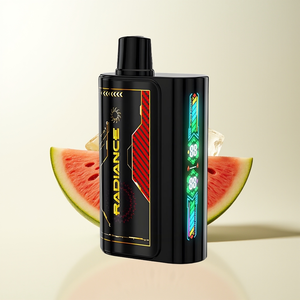 Serbia Wholesale JNR Radiance 31000 Pufova Lubenica Led 28ml Dual Mesh Coil Smart Animation Screen 950mAh Type-C 2% Nikotin