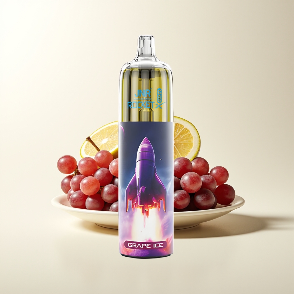 Serbia Wholesale JNR Rocket-X 12400 Puffs Grožđe Led Podesivi Protok Vazduha RGB Svetla 25ml Tekućine Type-C Brzo Punjenje