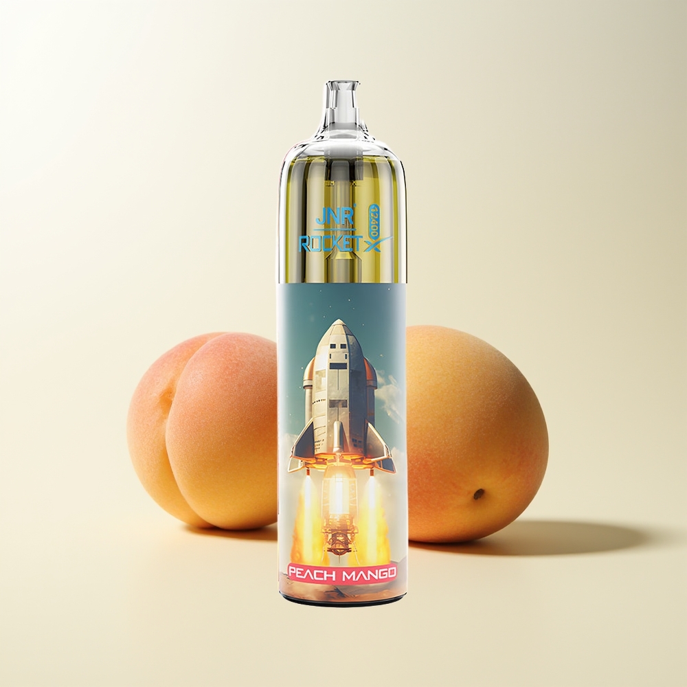 Serbia Wholesale JNR Rocket-X 12400 Pufova Breskva Mango Podesivi Protok Vazduha RGB Svetla 25ml Tekucina Type-C Brzo Punjenje