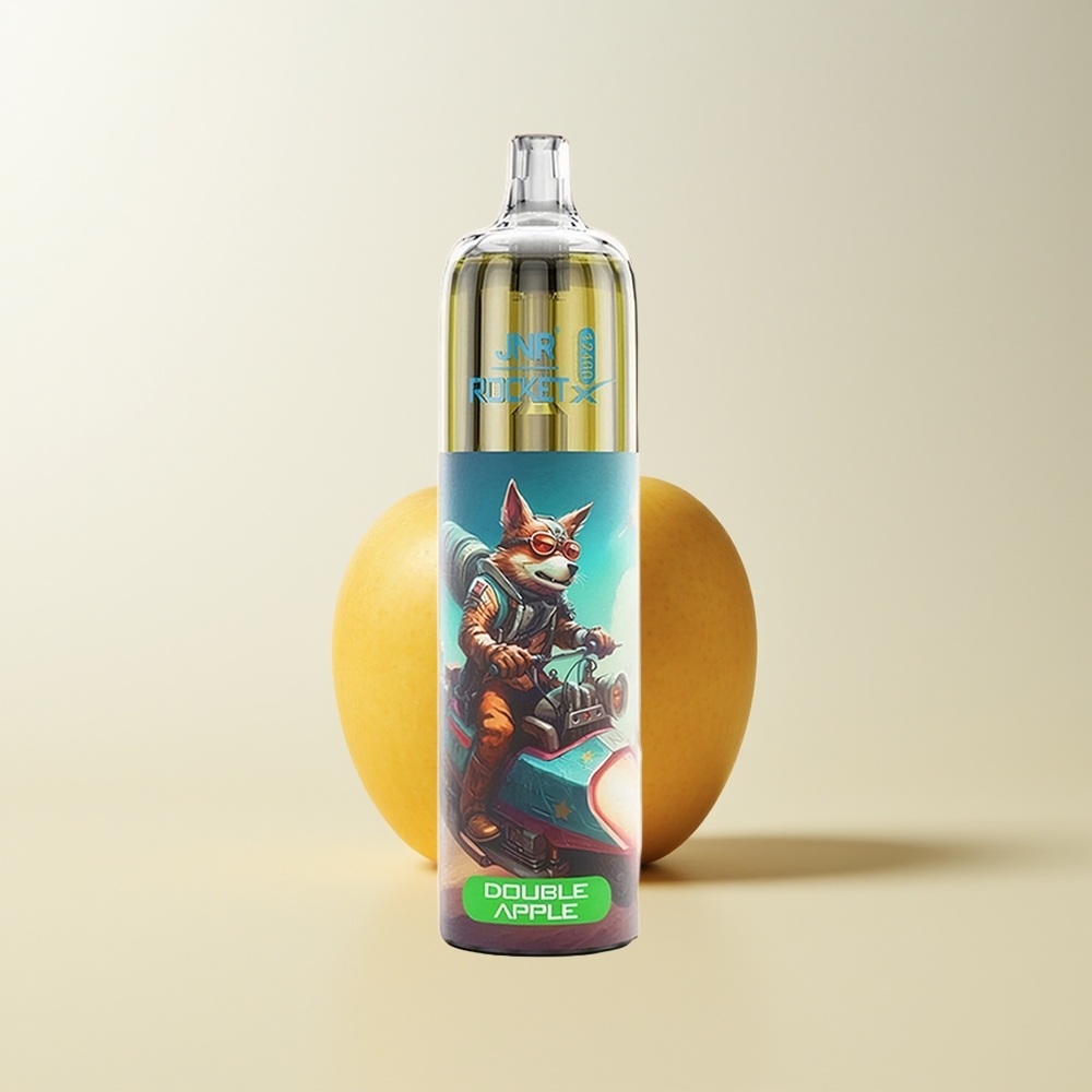 Serbia Wholesale JNR Rocket-X 12400 Pufova Dvostruka Jabuka RGB Svetla 25ml Tekućina Type-C Brzo Punjenje Podesivi Protok Vazduha