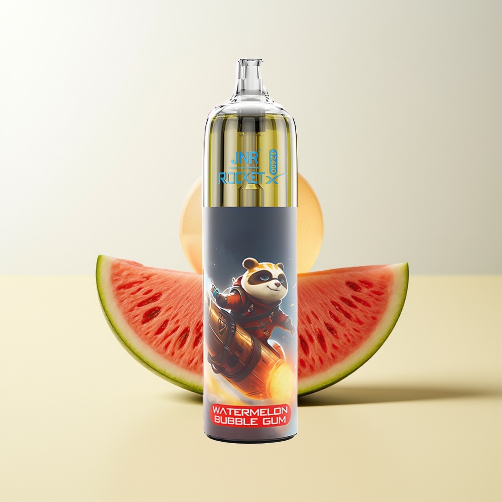Serbia Wholesale JNR Rocket-X 12400 Pufova Jednokratna Vape Lubenica Žvakaća Guma sa RGB Svetlima 1.2ohm Mesh Kalemom