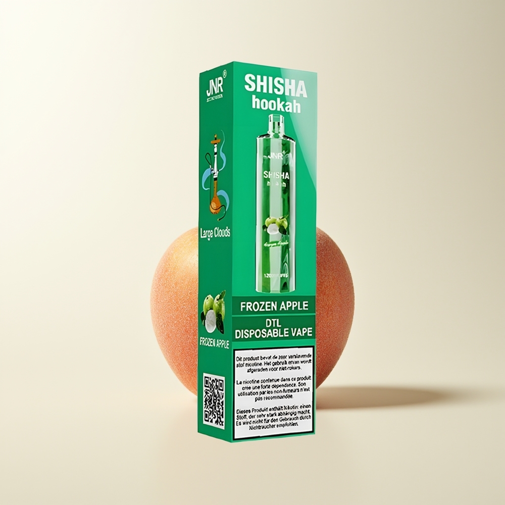 Serbia Wholesale JNR Shisha Hookah 12000 Puffs Zamrznuta Jabuka 750mAh 24ml Type-C
