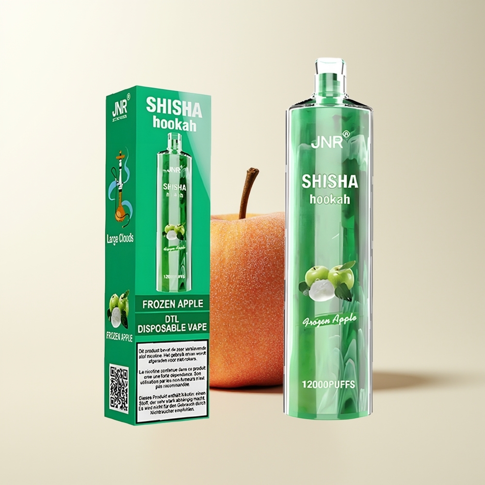 Serbia Wholesale JNR Shisha Hookah 12000 Puffs Zamrznuta Jabuka 750mAh 24ml Type-C