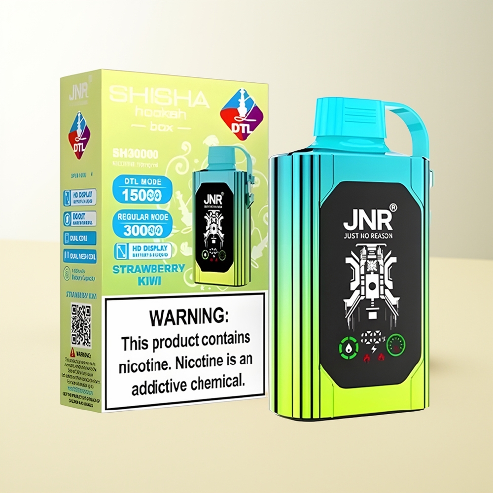 Serbia Wholesale JNR Shisha Hookah Box 20500 Puffs Jagoda Kivi HD Display 1000mAh 25ml Dual Mesh Coil Dual Core Type-C 0% 2% 5%