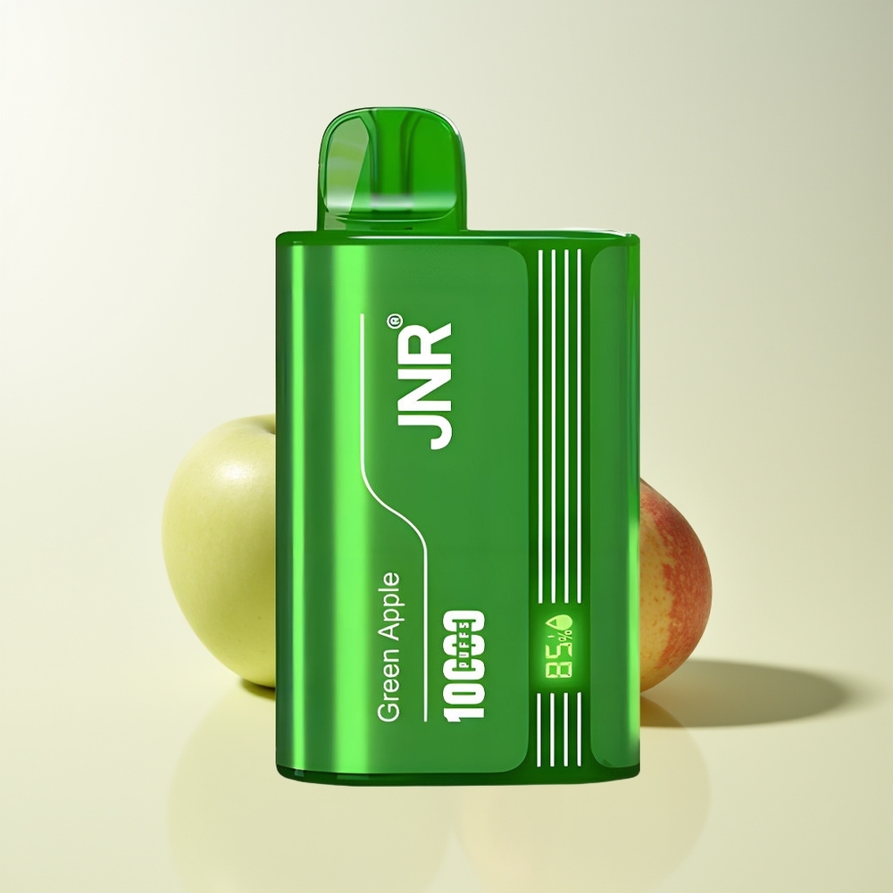 Serbia Wholesale JNR Tank 10000 Puffs Zeleno Jabuke Breskva Kruška Dual Mesh Coil Digital Display Type-C
