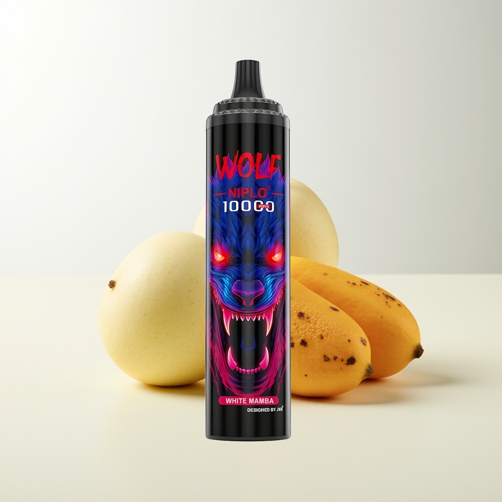 Serbia Wholesale JNR Wolf Niplo 10000 Puffs 0% 2% 5% Beli Mamba Mesh Coil 1.0 Ohm 650mAh 20ml Type-C
