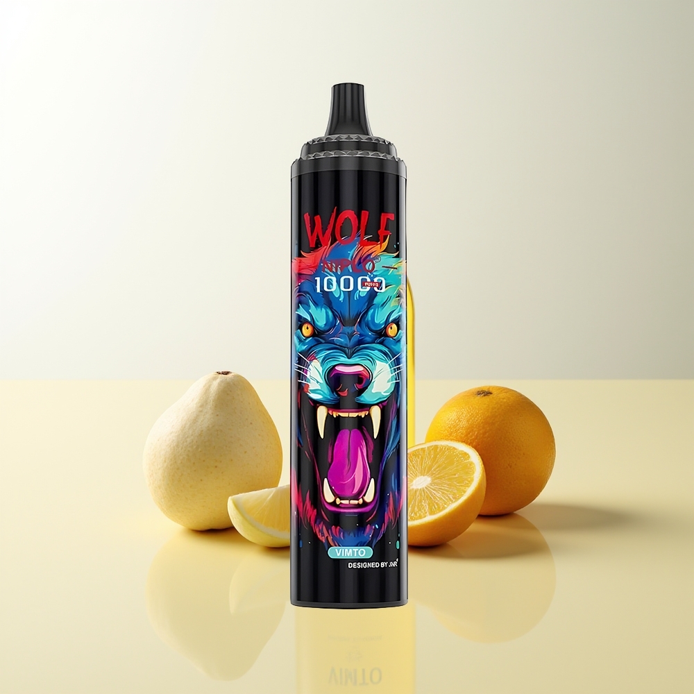 Serbia Wholesale JNR Wolf Niplo 10000 Pufova Vimto Mesh 1.0 Ohm 650mAh 20ml 0%/2%/5% Tip-C