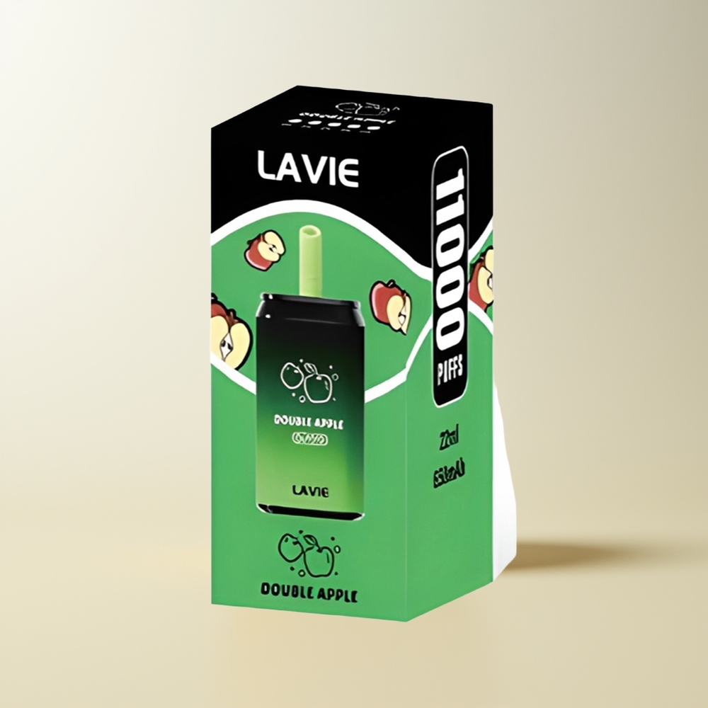 Serbia Wholesale LAVIE Aurora 11000 Puffs Dve Jabuke Rechargeable Type C 22ML 650mAh