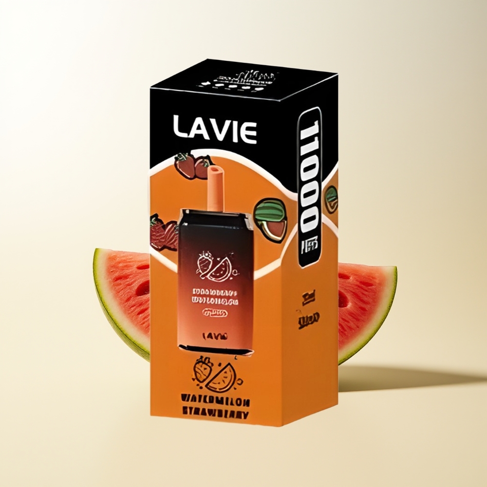 Serbia Wholesale LAVIE Aurora 11000 Puffs Јагода Лубеница Type C Rechargeable 22ML 650mAh