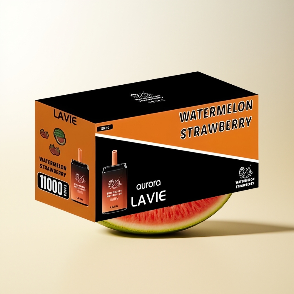 Serbia Wholesale LAVIE Aurora 11000 Puffs Јагода Лубеница Type C Rechargeable 22ML 650mAh