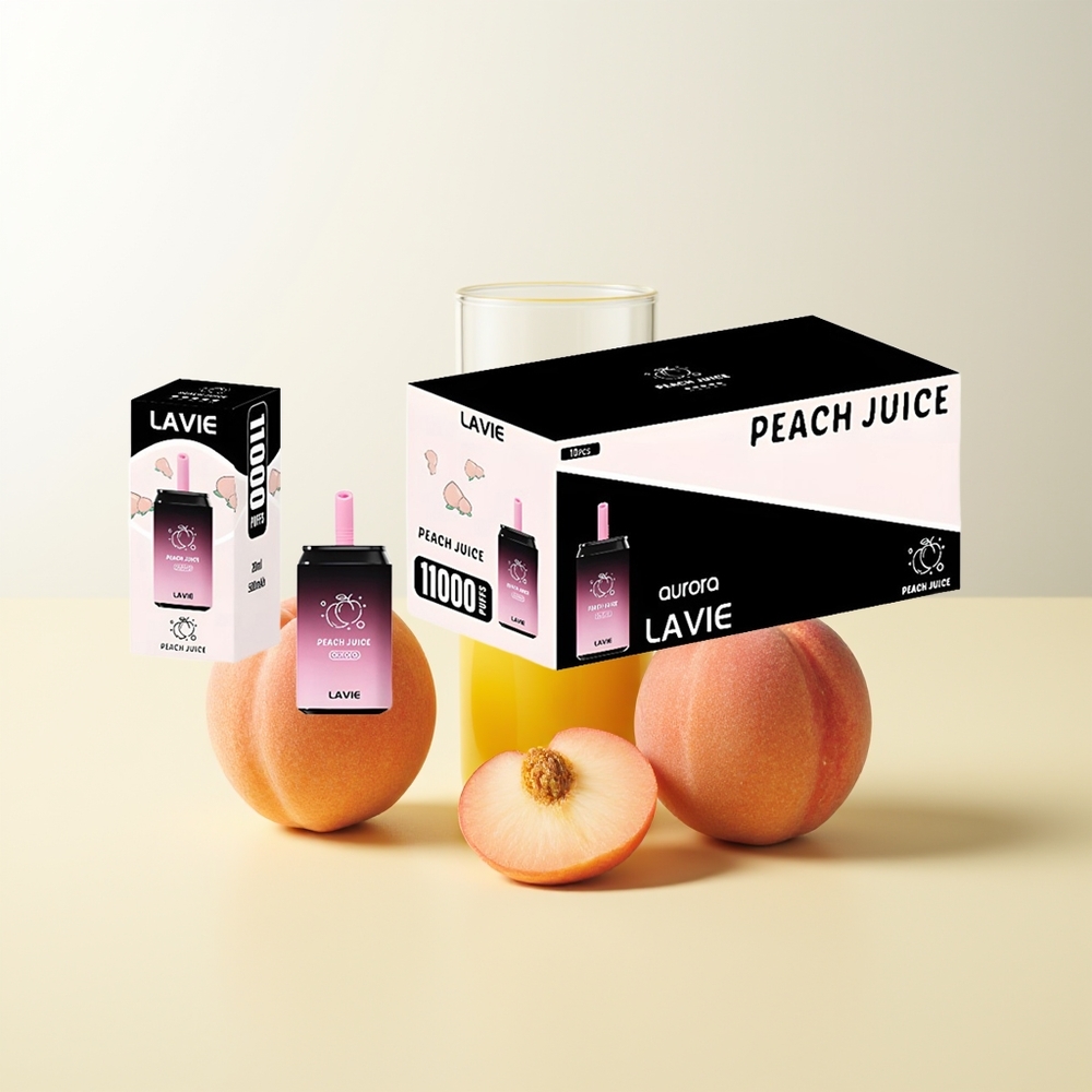 Serbia Wholesale LAVIE Aurora 11000 Pufova Briski Disposal Vape Breskva Sok 22ML 650mAh Type C