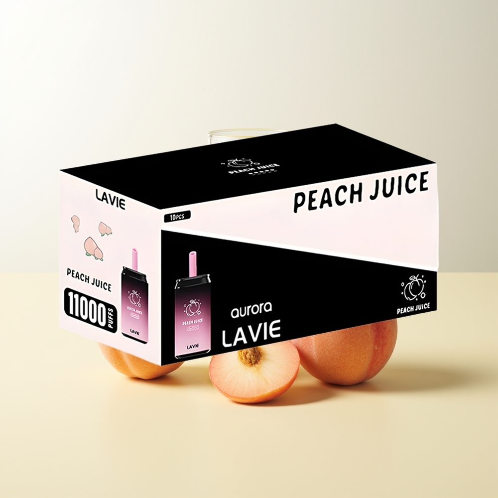 Serbia Wholesale LAVIE Aurora 11000 Pufova Briski Disposal Vape Breskva Sok 22ML 650mAh Type C