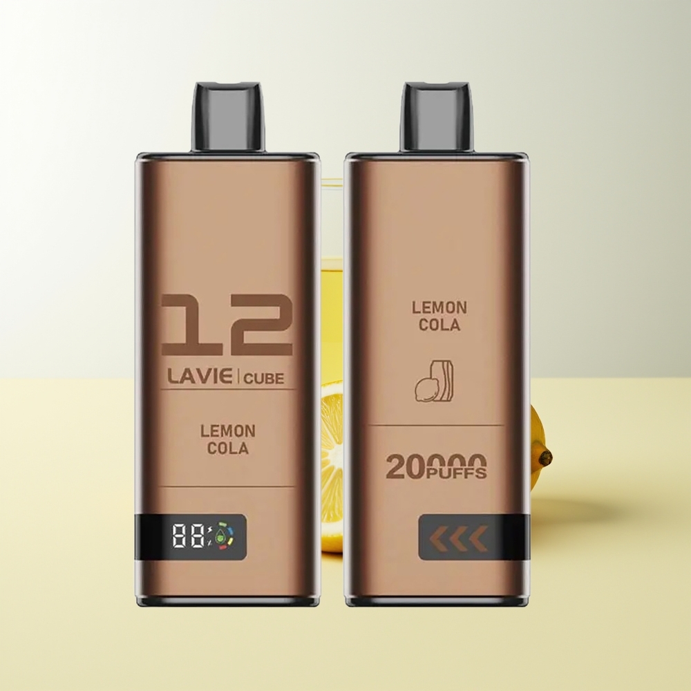 Serbia Wholesale LAVIE Cube 20000 Pufova Limun Kola 28ml 600mAh Type C