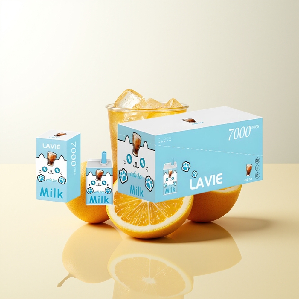 Serbia Wholesale LAVIE Milk 7000 Puffs Cola Ice 16ML 600mAh Type C