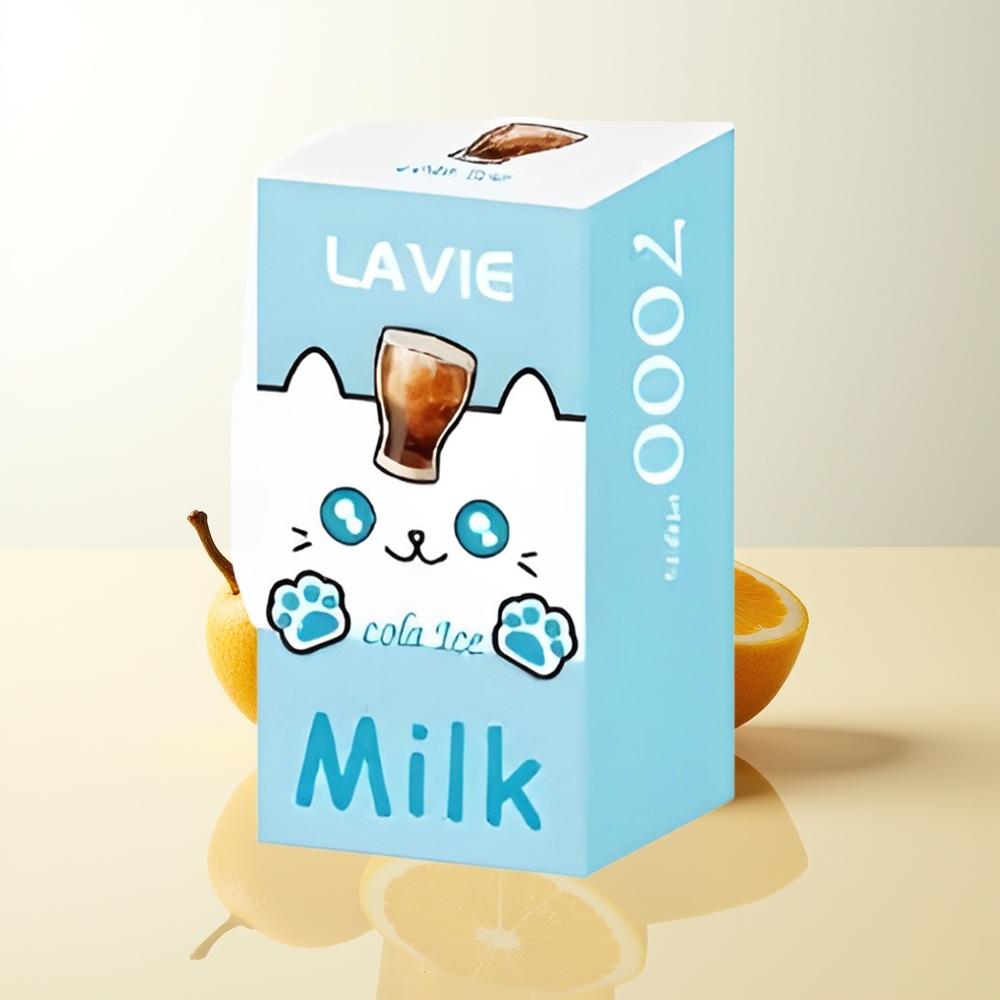 Serbia Wholesale LAVIE Milk 7000 Puffs Cola Ice 16ML 600mAh Type C
