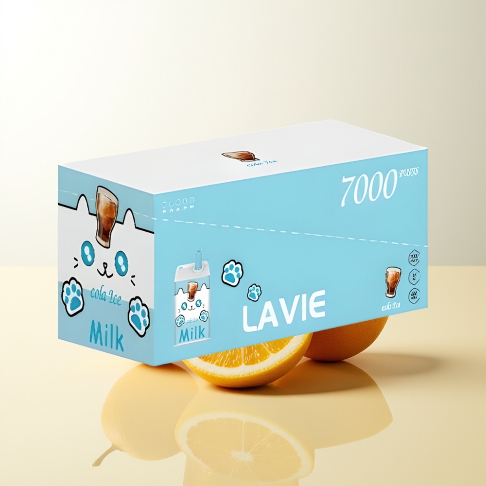 Serbia Wholesale LAVIE Milk 7000 Puffs Cola Ice 16ML 600mAh Type C