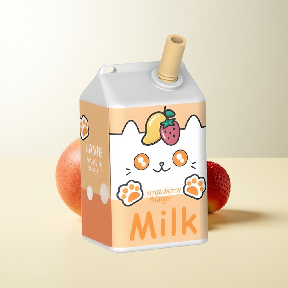 Serbia Wholesale LAVIE Milk 7000 Puffs Jagoda Mango 16ML 600mAh Type C