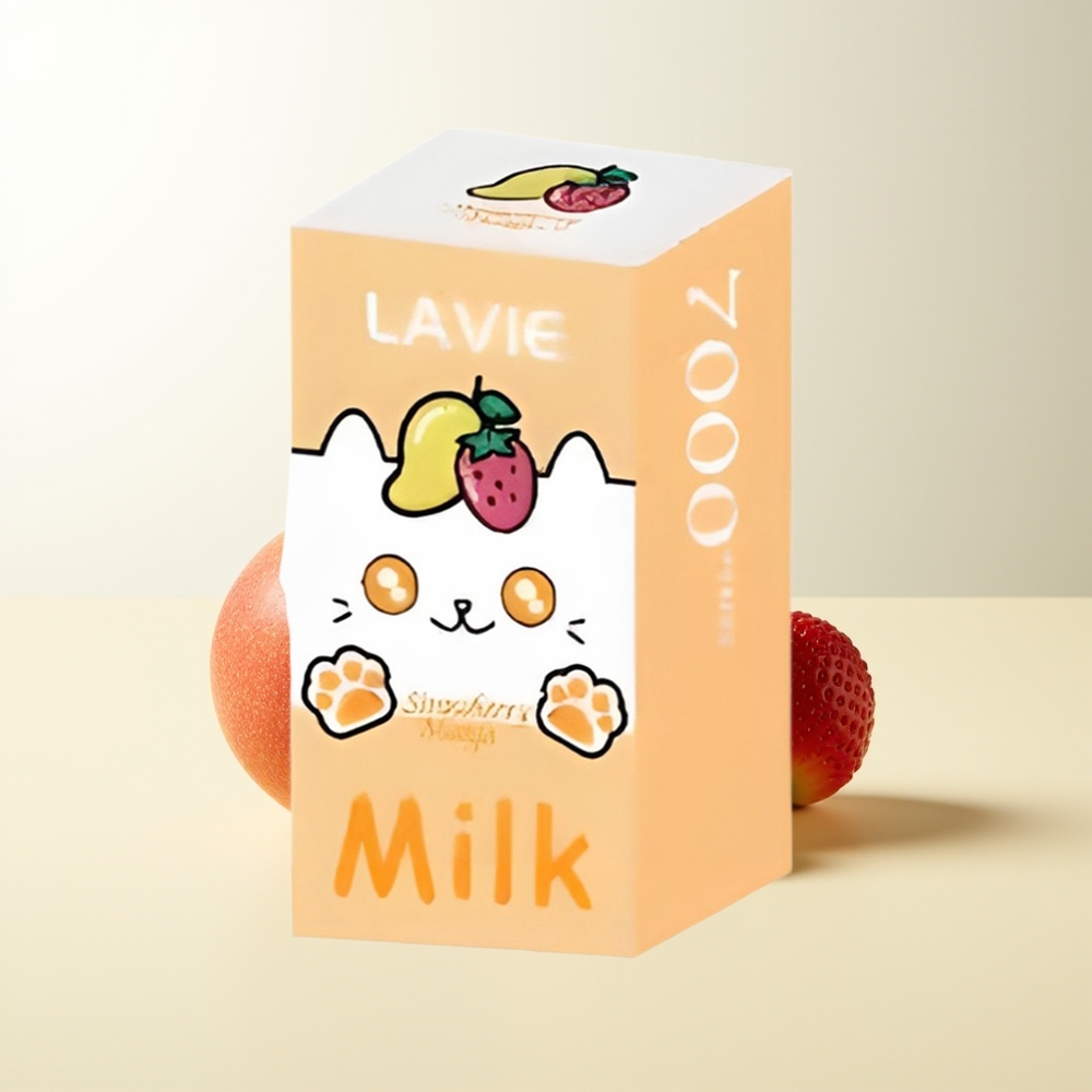 Serbia Wholesale LAVIE Milk 7000 Puffs Jagoda Mango 16ML 600mAh Type C