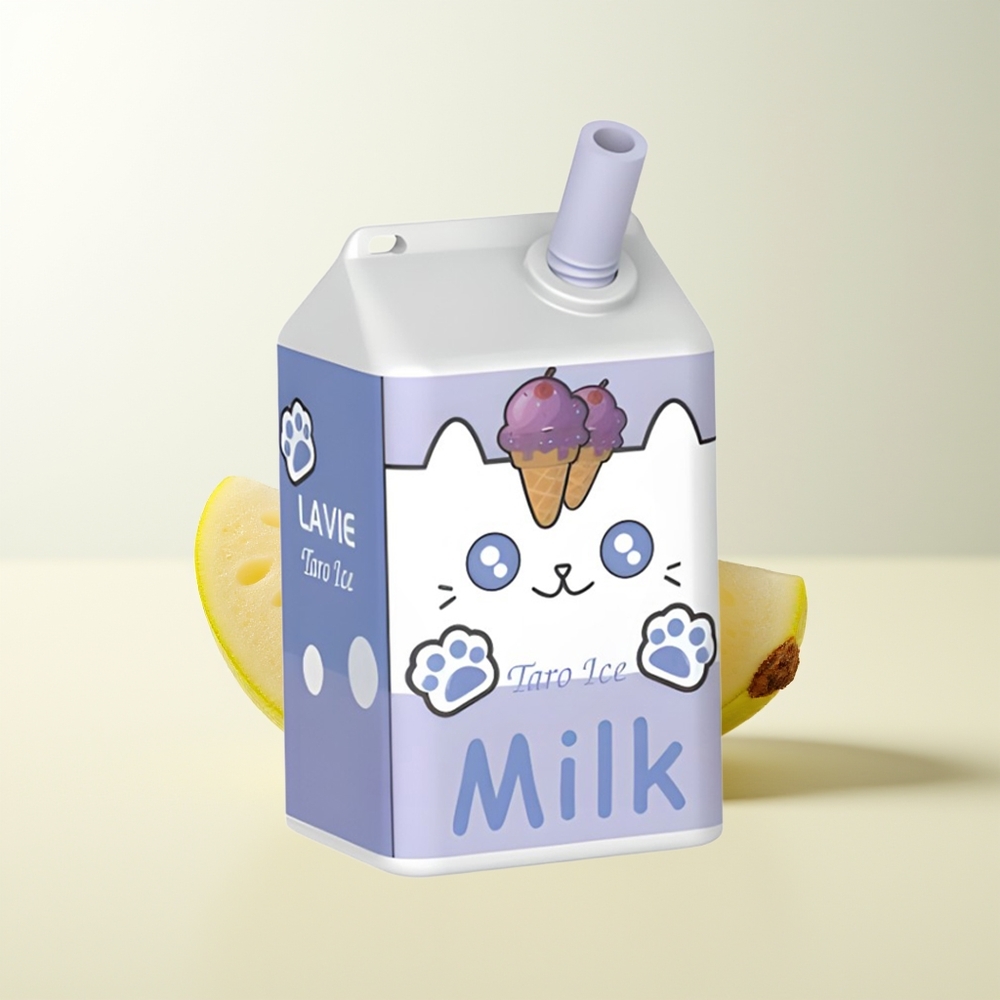 Serbia Wholesale LAVIE Milk 7000 Puffs Taro Ledeni Vape Punjenje Type C 600mAh 16ML