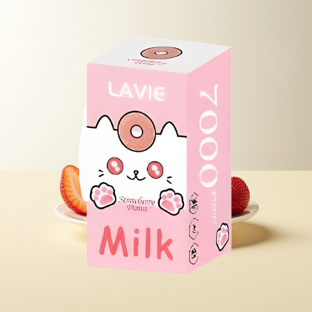 Serbia Wholesale LAVIE Milk 7000 Pufova Jagodna Krofna 16ML 600mAh Type C