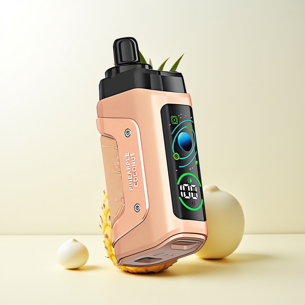 Serbia Wholesale Razz Bar 45000 Pufova Ananas Kokos 1.0 Ohm Mesh Coil Type-C Punjenje
