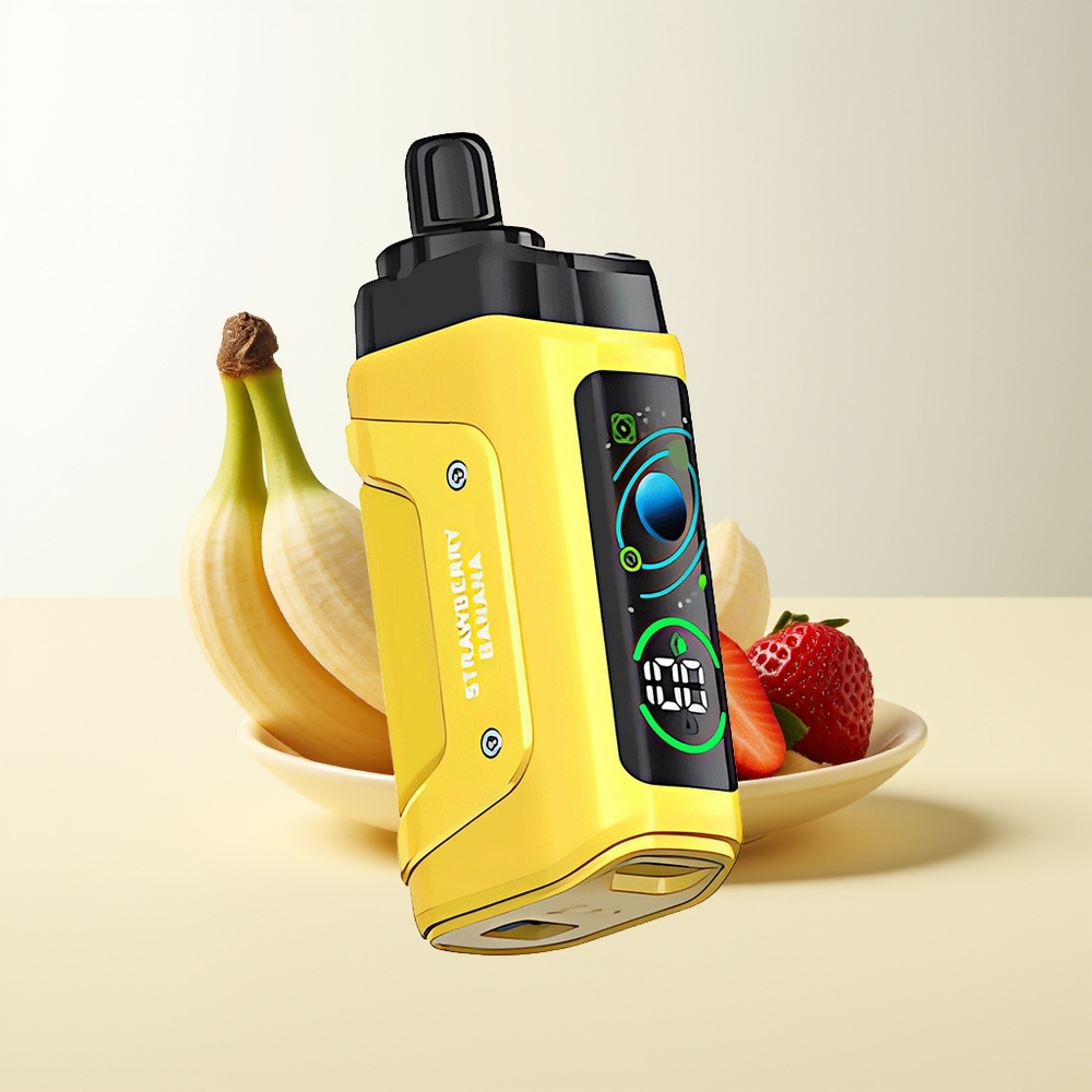 Serbia Wholesale Razz Bar 45000 Pufova Jagoda Banana 1.0 Ohm Mesh Coil Type-C Punjenje